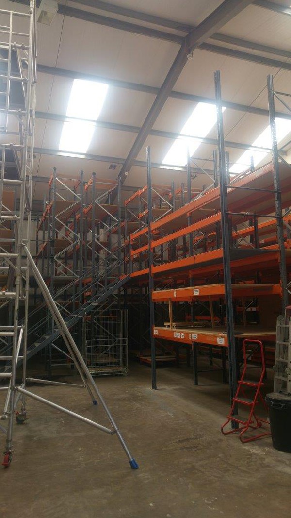 Used racking for beams for sale