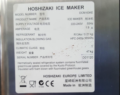 Secondhand Ice machine for sale