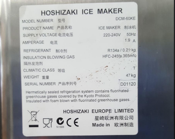 Secondhand Ice machine for sale