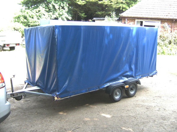 PVC covered trailer