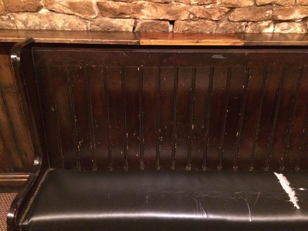 3m Church Pew / Pub Bench