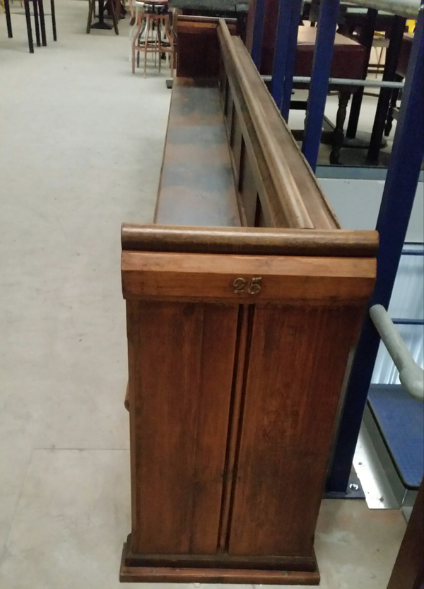 Traditional, Original Oak Pew