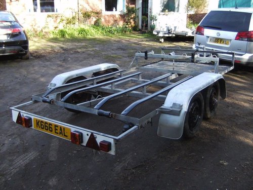 Twin Axle Twin Jet Ski Transporter Road Trailer