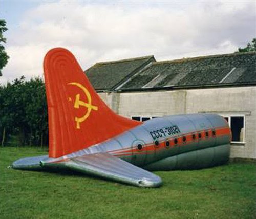 Large Inflatable Aeroplane Ex Stage Prop Large Inflatable Aeroplane Ex Stage Prop