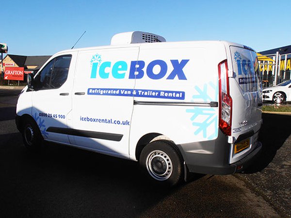 Custom ice van