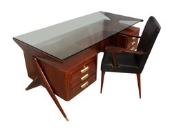 Midcentury desk and chair