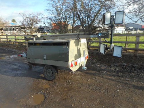 Hylite towable lighting tower Hylite towable lighting tower