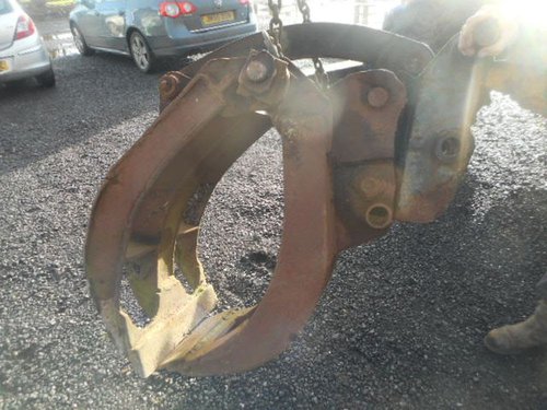 Excavator scrap grab for sale Excavator scrap grab for sale