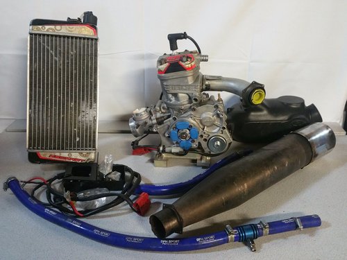 Iame X3O R Series complete Engine Setup  Ex BMR Team engine Iame X3O R Series complete Engine Setup  Ex BMR Team engine
