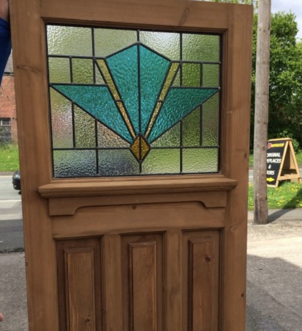 Stained Glass Door for sale