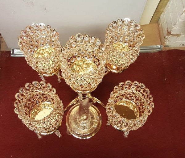 Gold candelabras for sale