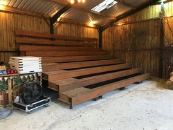 Folding venue seating for sale