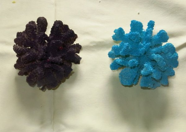 Black and Blue Artificial Coral