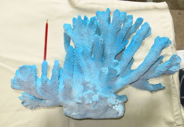 Light Blue Artificial Coral