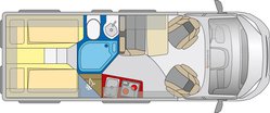 Globecar Campscout- 150bhp Elegance 3 Berth Motorhome