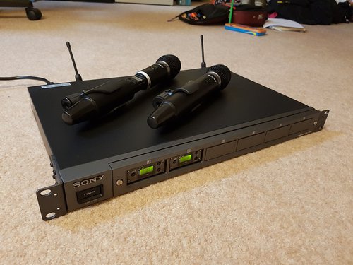 Sony microphone system Sony microphone system