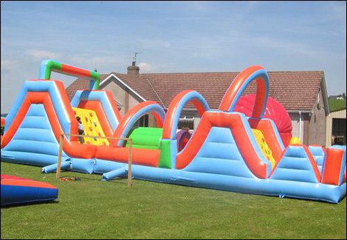 50 Ft Inflatable Obstacle Course 50 Ft Inflatable Obstacle Course