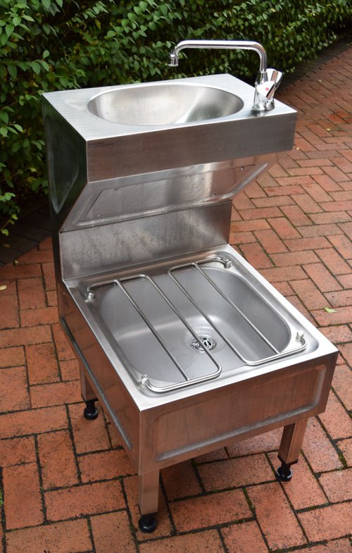 Steel bucket sink Steel bucket sink