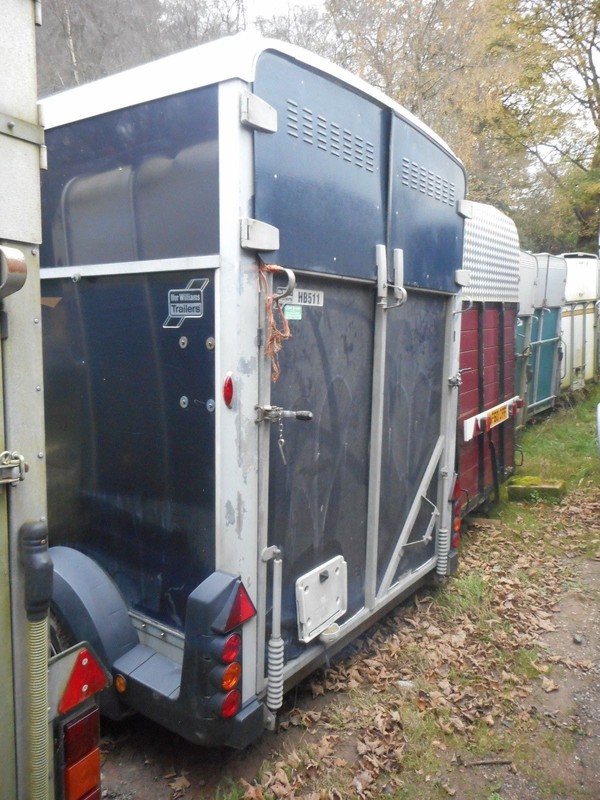 Buy Used Ifor Williams Hb511 Blue Horse Trailer