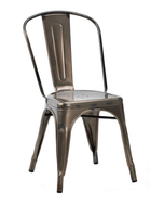 Metal bistro chairs for sale
