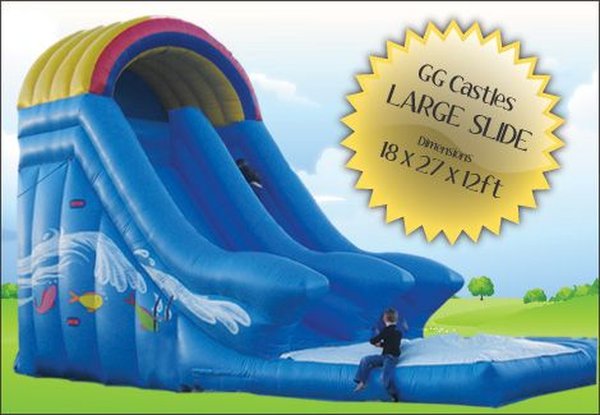 Commercial ex hire Inflatable Mega Slide