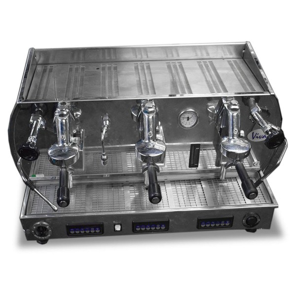 Commercial 3 group coffee machine