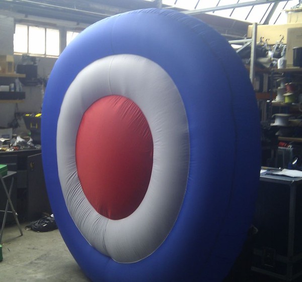 for sale used inflatable target button
