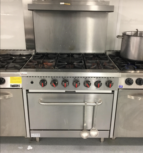 Secondhand Catering Equipment Gas Oven 6 Grid