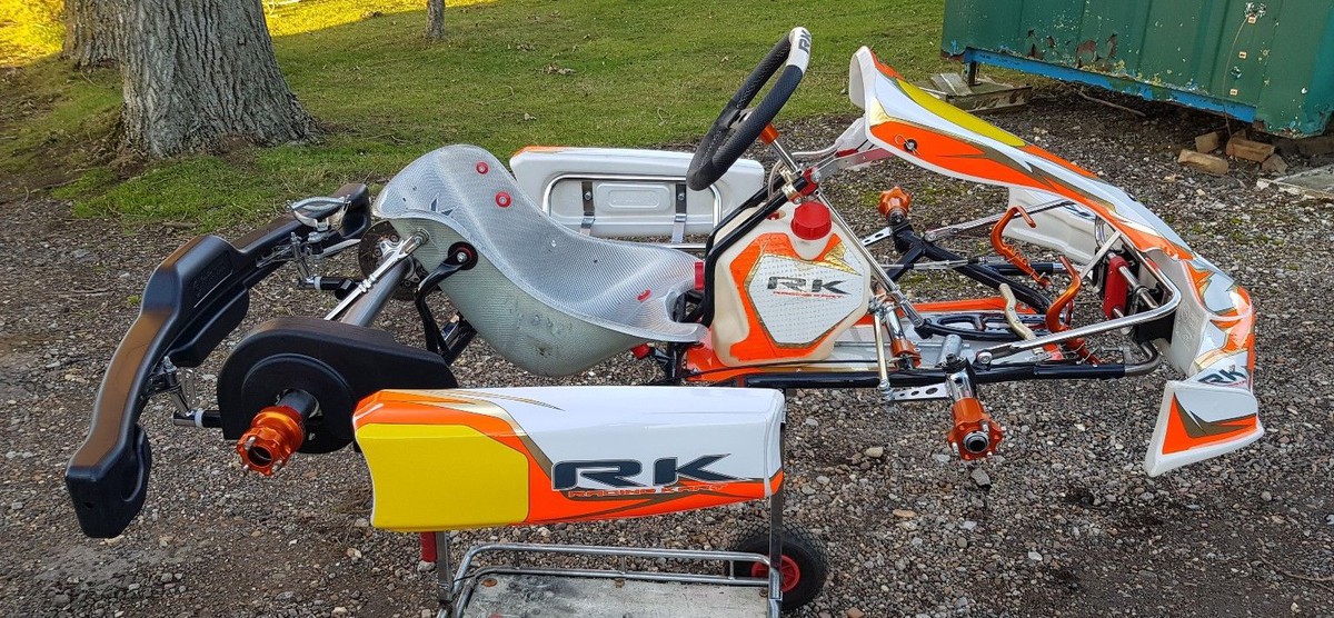 SecondhandKarting.co.uk Rolling Chassis Birel Art Kart Rk Rolling