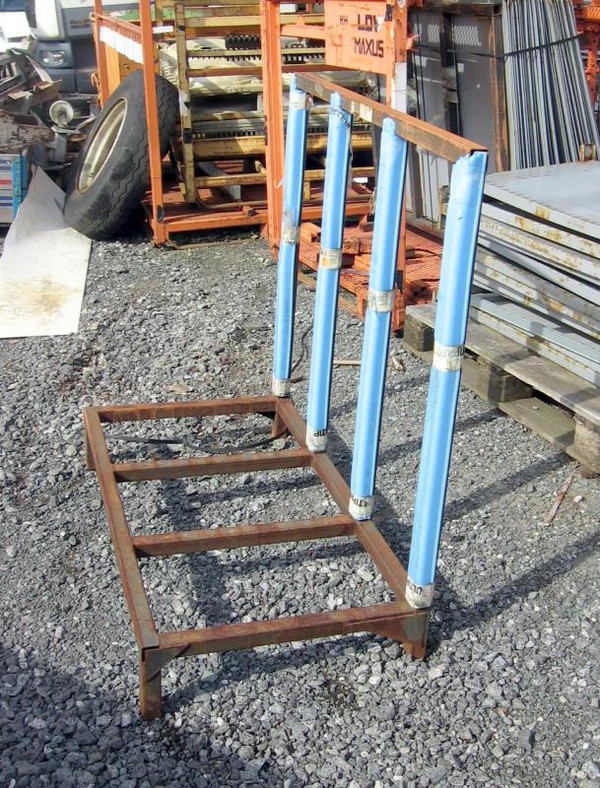 Glass Carrying Rack , Steel Stillage / Forklift Handling Rack