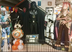 Life sized star wars characters