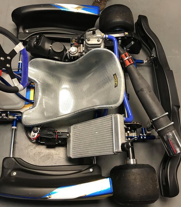 Go Kart With New IAME X30 Engine for sale