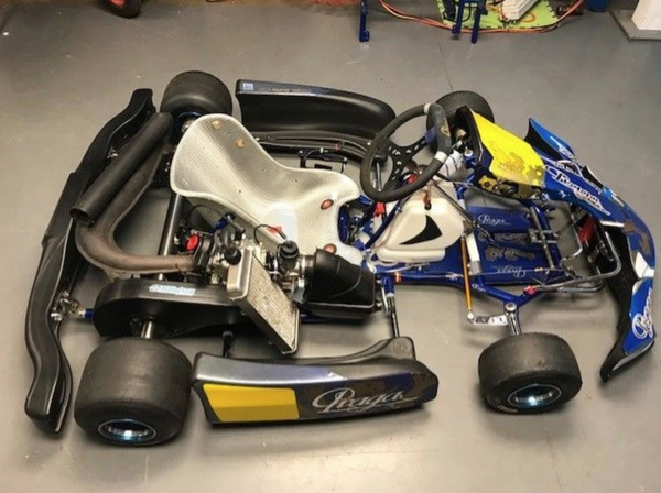 Secondhand go kart with rotax engine for sale