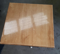 Square table tops
