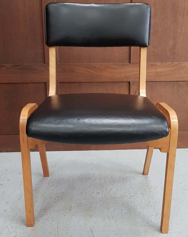 Secondhand church chairs