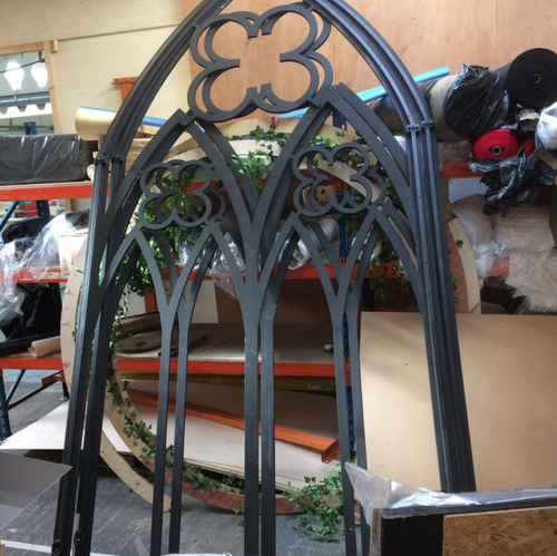 Gothic window frame Gothic window frame