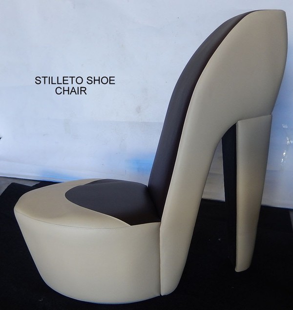 2x Large Stiletto Shoe Chairs 2x Large Stiletto Shoe Chairs