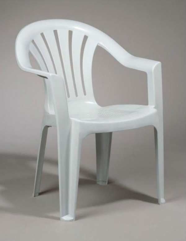 White Plastic Chairs For Sale 126 