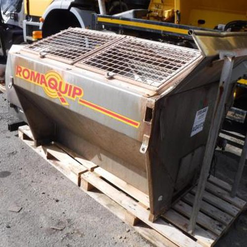 Romaquip Stainless Steel Gritter C/W Engine Romaquip Stainless Steel Gritter C/W Engine