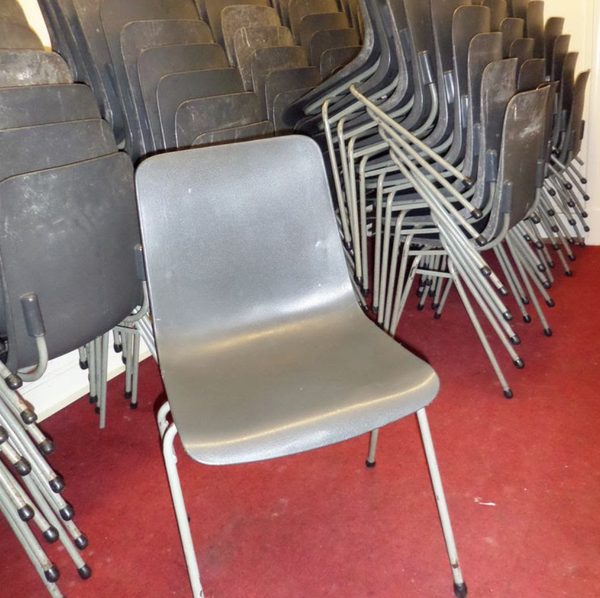Used plastic chairs