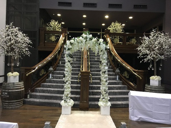 Floral wedding arch for sale