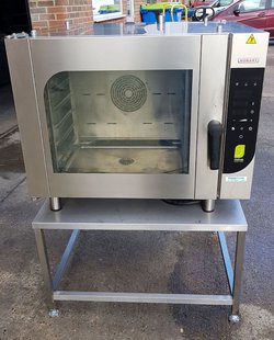 Commercial Hobart Chefmate 6 Grid Electric Combi Oven