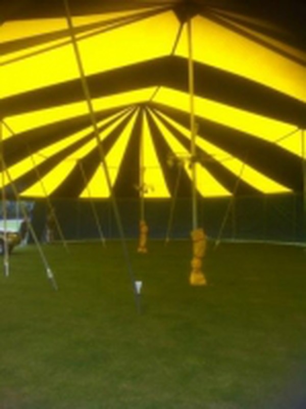 Secondhand traditional marquee for sale