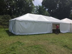 Steel framed marquee for sale