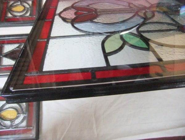 Double glazing of panels
