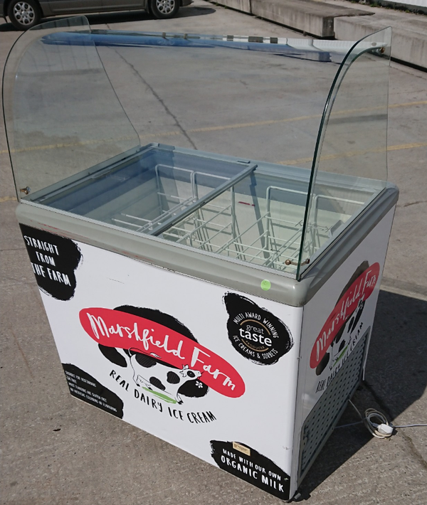 Secondhand Shop Equipment Ice Cream Display Freezers