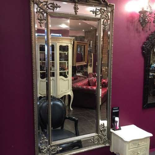 Large silver mirror for sale Large silver mirror for sale