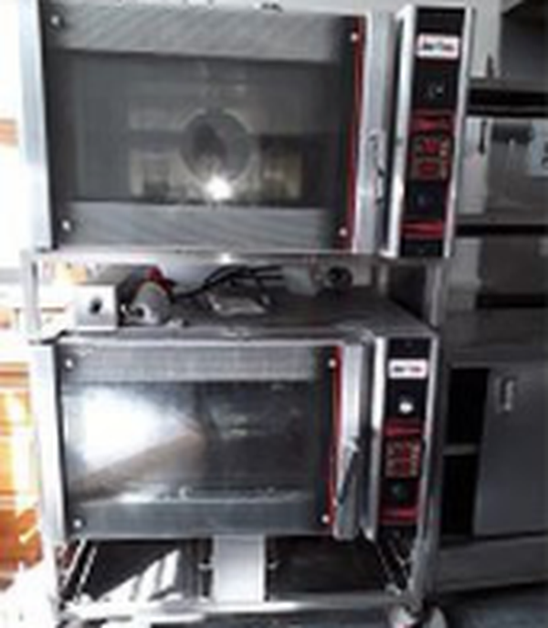 Double electric oven