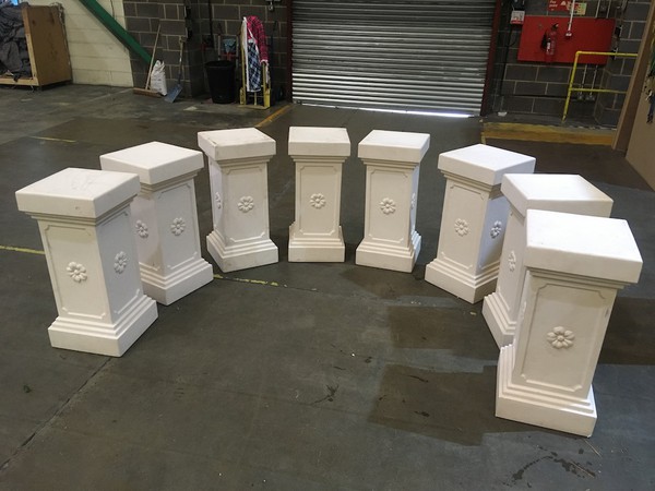 Lightweight Plastic Balustrade and Pillars