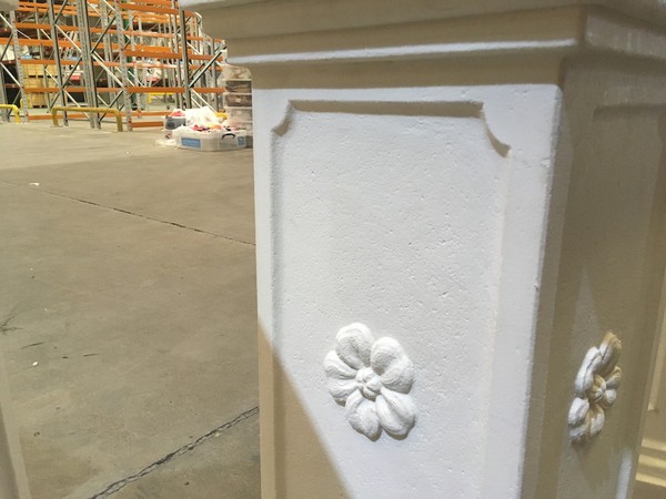 Prop Lightweight Plastic Balustrade and Pillars